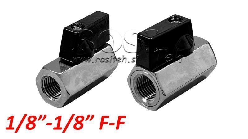 PNEUMATISK KULVENTIL VP-PIPE 018-018 F-F