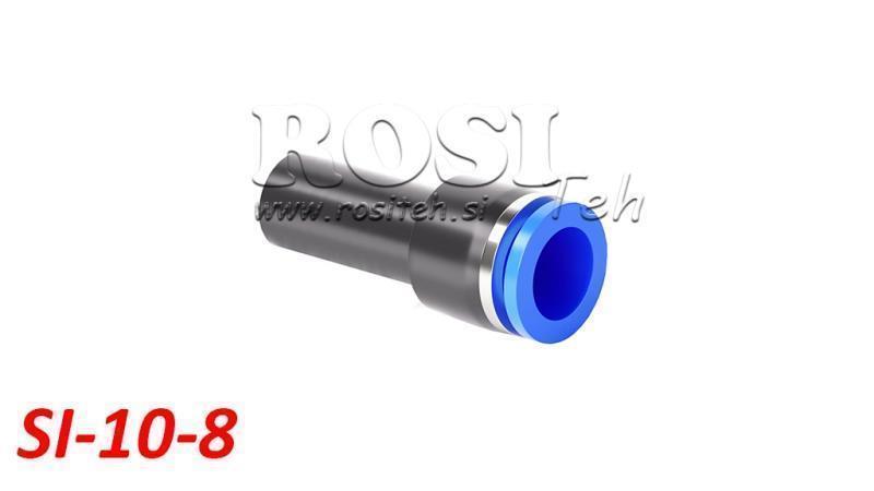 PNEUMATISK PLUGG REDUCER KOPPLING TPA UTAN GÄNGA SI-10-8