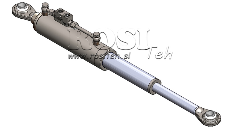 TELESKOPISK HYDRAULISK TOPPSTÅNG - STANDARD - CAT. 2 (45-95 HP) - 480-811 mm (25,4/25,4 mm)