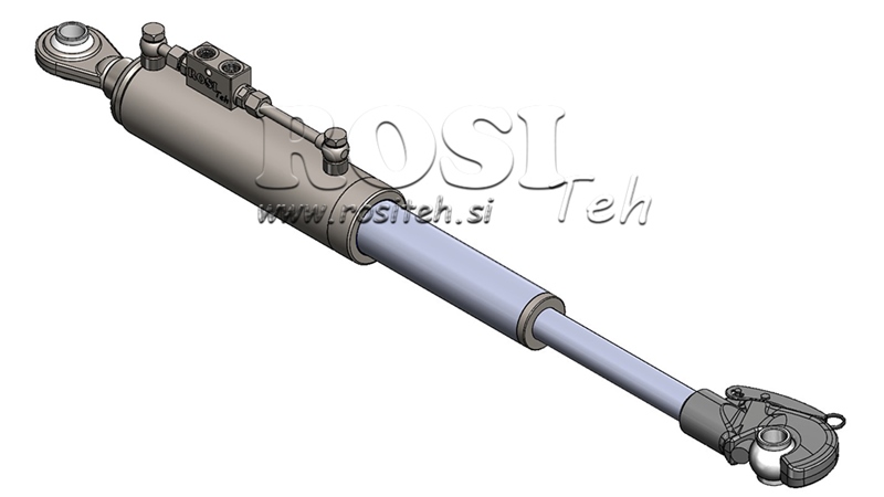 TELESKOPISK HYDRAULISK TOPPSTÅNG - AUTOMATISK - CAT. 2 (45-95 HP) - 480-697 mm (25,4 mm)