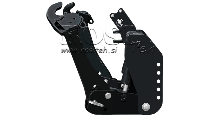 FRONTLYFT UNIVERSAL FÖR TRAKTOR KAT. 2 - 1500KG SVART (RAL 9005)