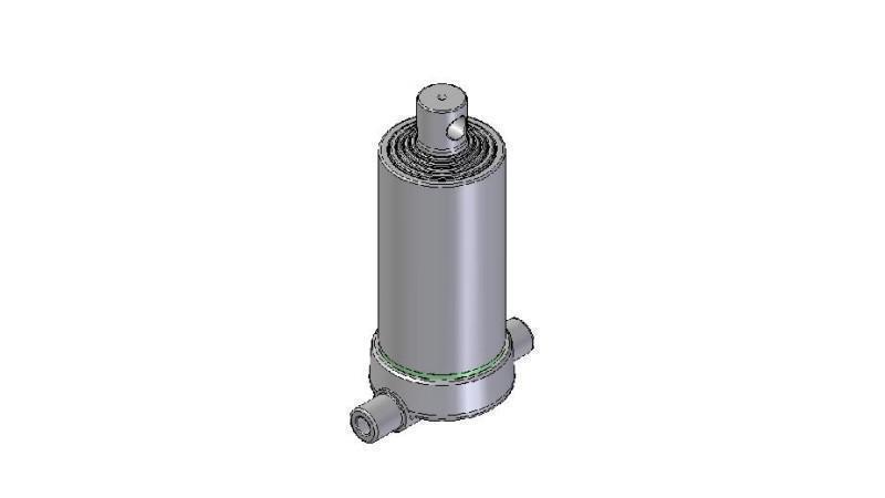 3552F -TELESCOPISK CYLINDER INFERIOR – HÅL 5 GRADER SLAG 1230 FI 152