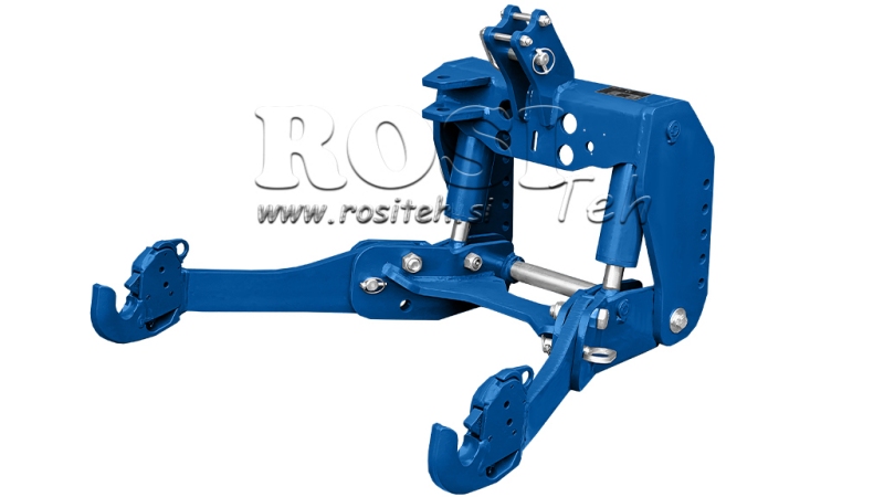 UNIVERSALE FRONTHYDRAULIK KAT 2 FÜR TRAKTOR 1500kg - BLAU (RAL 5017)