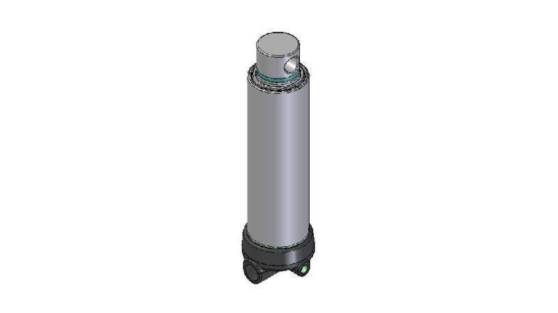 4623F -TELESCOPISK CYLINDER HÅL - HÅL 2 STEG RESA 695 FI 124