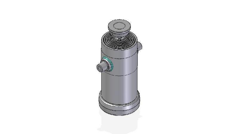 7035S -TELESCOPISK CYLINDER STANDARD/BOLL 7 STEG RESA 2832 DIAMETER 240