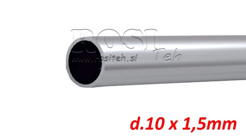 HYDRAULISK SLANGE METALL d.10 x 1.5mm