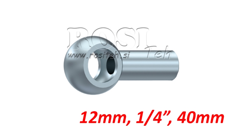 METALLSLANG BANJO 1/4 40mm