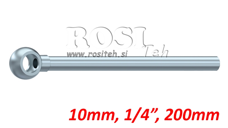 METALLSLANG BANJO 10mm 1/4 200mm