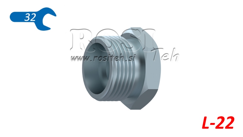 HYDRAULISK PROP (22L) M30X2