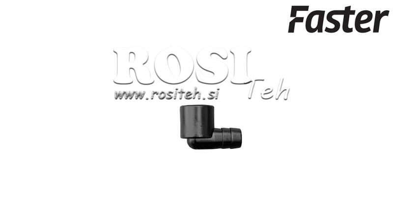 90° RÖRANSLUTNING FÖR OLJESAMLARE TARV