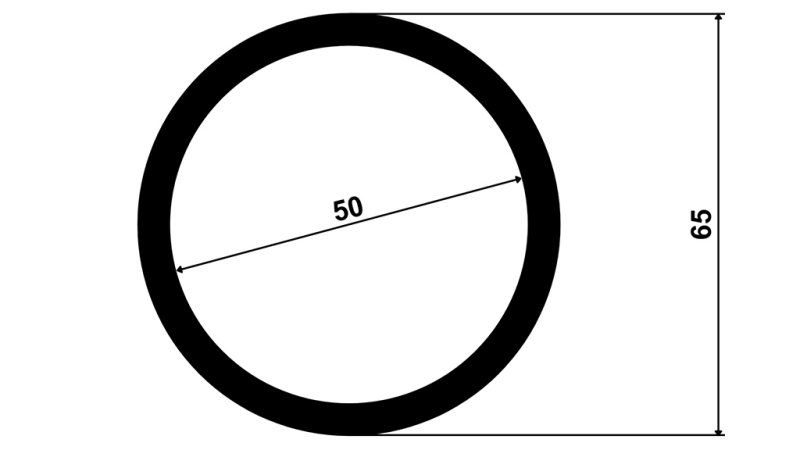 SVETSFLÄNS 50x65x50