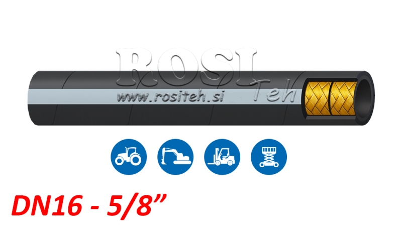 HYDRAULINEN LETKU DN16 2SN (5/8) 250BAR