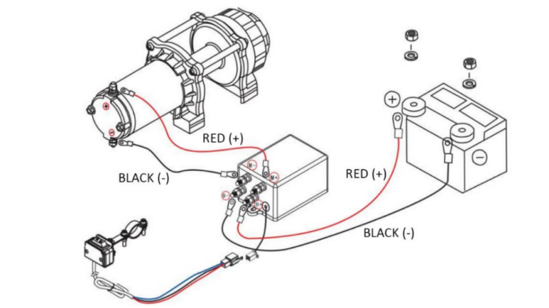 12 V ELEKTRIČNI VITEL RS-3500 - 1585 kg SINTETIČNA VRV ECO