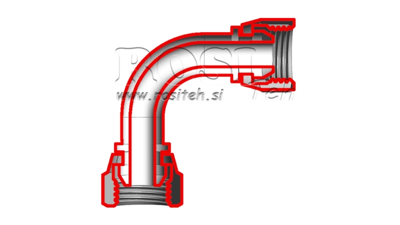 HYDRAULISK ANSLUTNING FITTING NZ