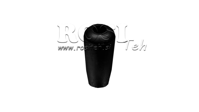 FARVE MARKERING HÅNDTAG TIL VENTILKONTROL HEBEL FI8MM - SORT