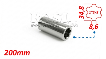 KARDANADAPTER HYLSE 1-3/8 (200 mm)