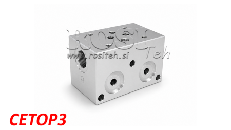 BAS CETOP3 FÖR MINI HYDRAULIKAGGREGAT