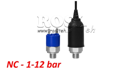 HYDRAULICKÝ TLAKOVÝ SPÍNAČ K4 - NC  1-12 BAR (MAX.300BAR)