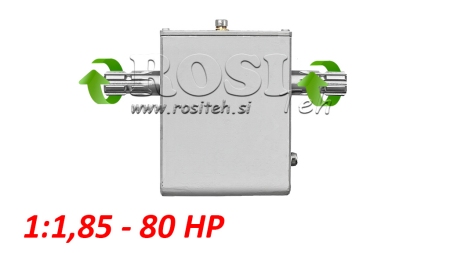 TRAKTORSKI REDUKTOR - 1:1,85 (80HP-60kW) MOŠKI-MOŠKI