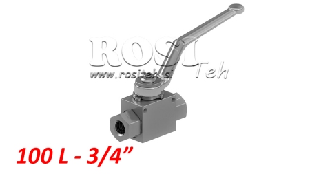 HYDRAULISK AVSTÄNGNINGSVENTIL RS2 3/4 - 400BAR - 100 LIT