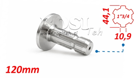 P.T.O. ADAPTER FLANGEGA 1 3/4 L120