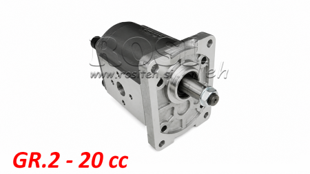 HYDRAULIK PUMPE GR.2 20 CC RECHTS - FLANSCH