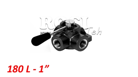 MANUELL 3-VÄGSVENTIL DF 1 - 180LIT