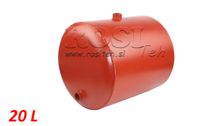 METALLTANK 20 LITER RUND Φ 300MM - HÖJD 330MM