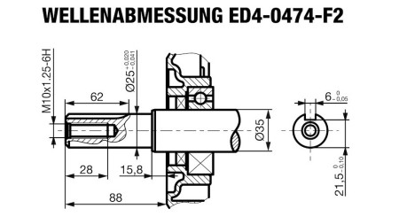 dieselmotor 474cc-8.0kW-3,600 RPM-E-KW25x88-elektrisk start