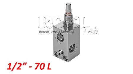 ZAWÓR REGULATORA CIŚNIENIA HYDRAULICZNEGO VMP 1/2 10-180 BAR - 70LIT