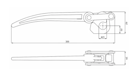 TIPO DE CERRADURA DE PUERTA LATERAL MAROTTA