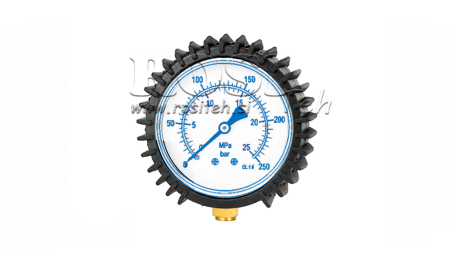 SKYDDSGUMMI FÖR MANOMETER DN63 - SVART