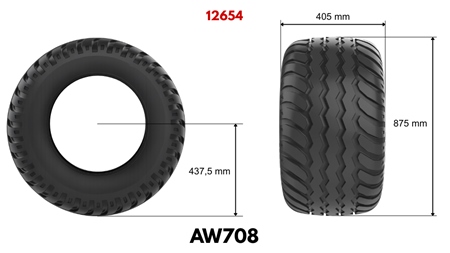 400/60-15,5 DÄCK AW708 (14 PR)