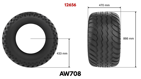 19,0/45-17 DÄCK AW708 (14 PR)