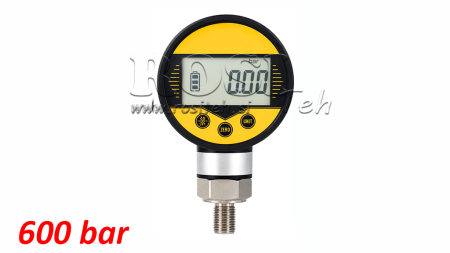 DIGITAL MANOMETER DN63 VERTIKAL 0 - 600 BAR - 1/4