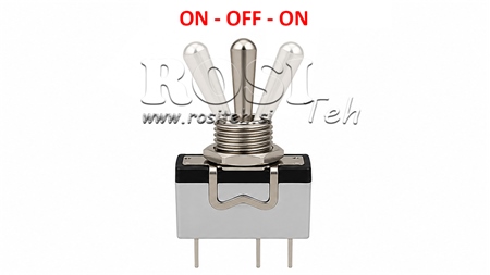 ELEKTRISK STRÖMBRYTARE ON-OFF-ON 10A