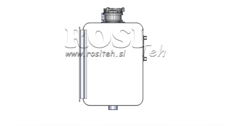 METALLTANK TOP 80 Lit 360x500x500mm