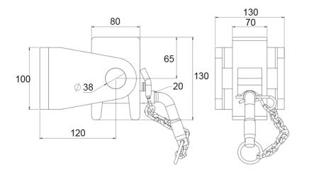 NOSILEC KIPER KESONA 80x100 - VILIČASTI - ECO