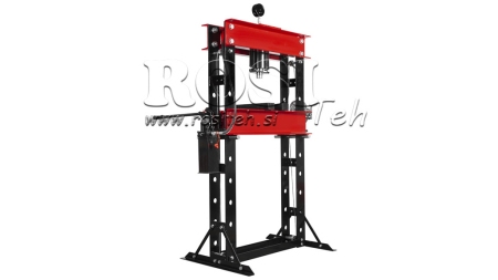 TALLER PRENSA HIDRÁULICA PARA RODAMIENTOS 50T - de dos velocidades