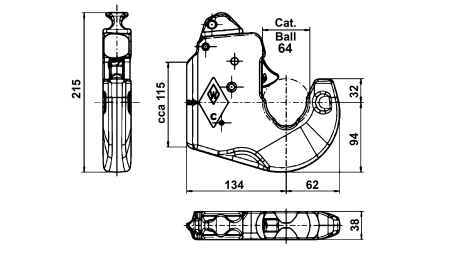 DRAGARMSKROK KAT.3 WALTERSCHEID