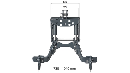 FRONTLYFT UNIVERSAL FÖR TRAKTOR FLEX KAT. 2 - 1500KG