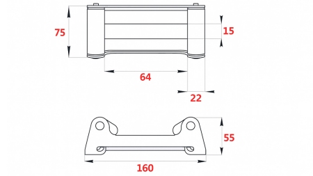 VALJČNO VODILO ZA JEKLENO VRV DWM 3500