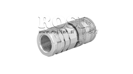 QUICK COUPLING EXCAVATOR FFH FEMALE 1/2 LIGHT