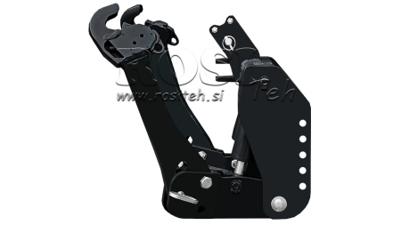 FRONTLYFT UNIVERSAL FÖR TRAKTOR KAT. 2 - 1500KG SVART (RAL 9005)