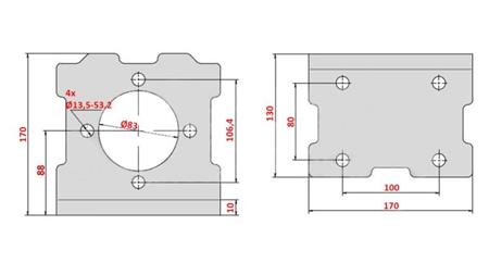 KOTNI NOSILEC HIDROMOTORJA MP MR MS eco
