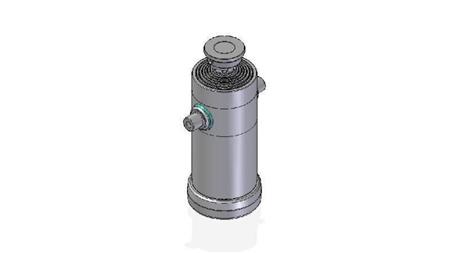 7036S -TELESCOPISK CYLINDER STANDARD/BOLL 7 STEG RESA 3112 DIAMETER 240