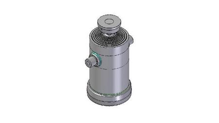 8055S - TELESCOPISK CYLINDER STANDARD/BALL 8 STEG SLAG 3105 DIAMETER 300