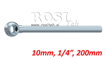 METALLSLANG BANJO 10mm 1/4 200mm