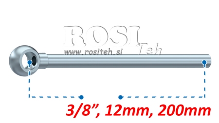 BANJOKOPPLING 3/8 200mm