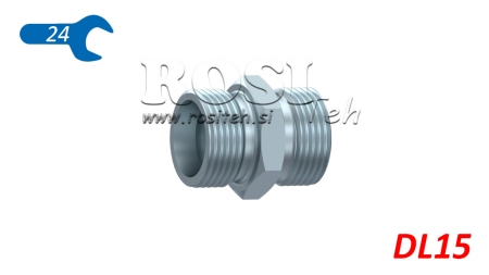 HYDRAULISK DUBBELVERKANDE CYLINDER DL15